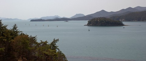South coast of Yeosu Peninsula
