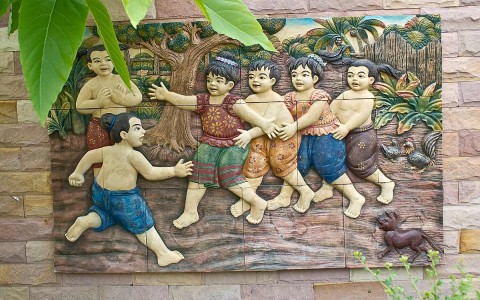 Nongkhai mural
