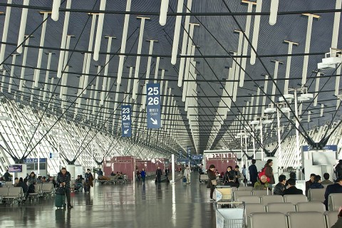Pudong Airport Concourse